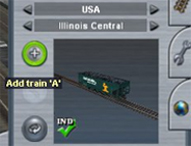 Add Train Button