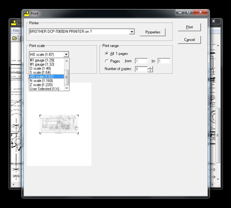 Printing a Scale Image