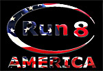 Run 8 America Logo